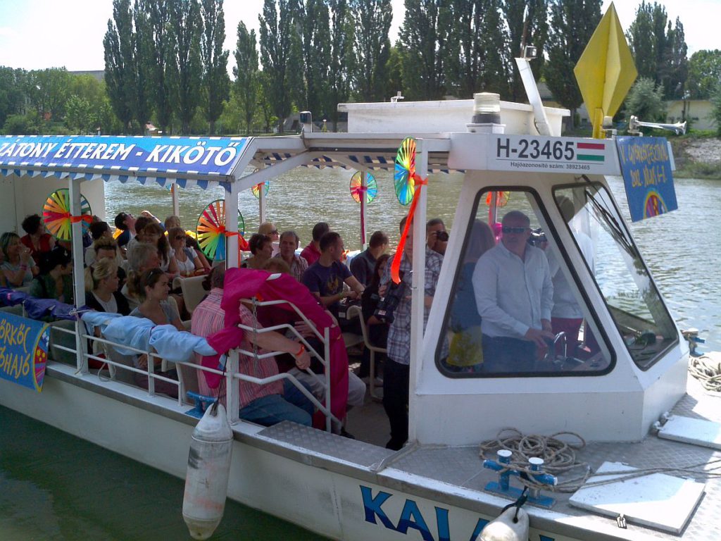 Érkezz hajóval a fesztiválra Győrből
